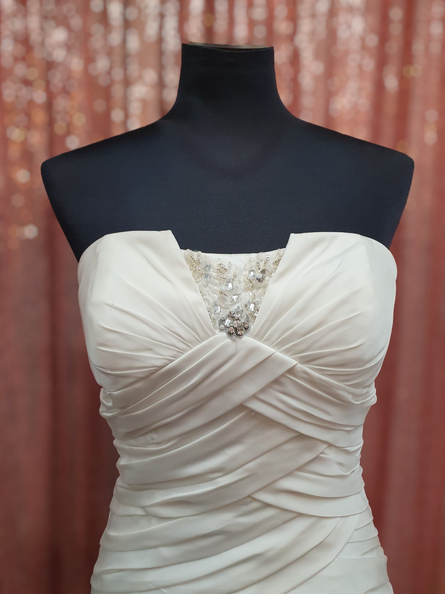 Tuscany Bridal Waterfall Gown