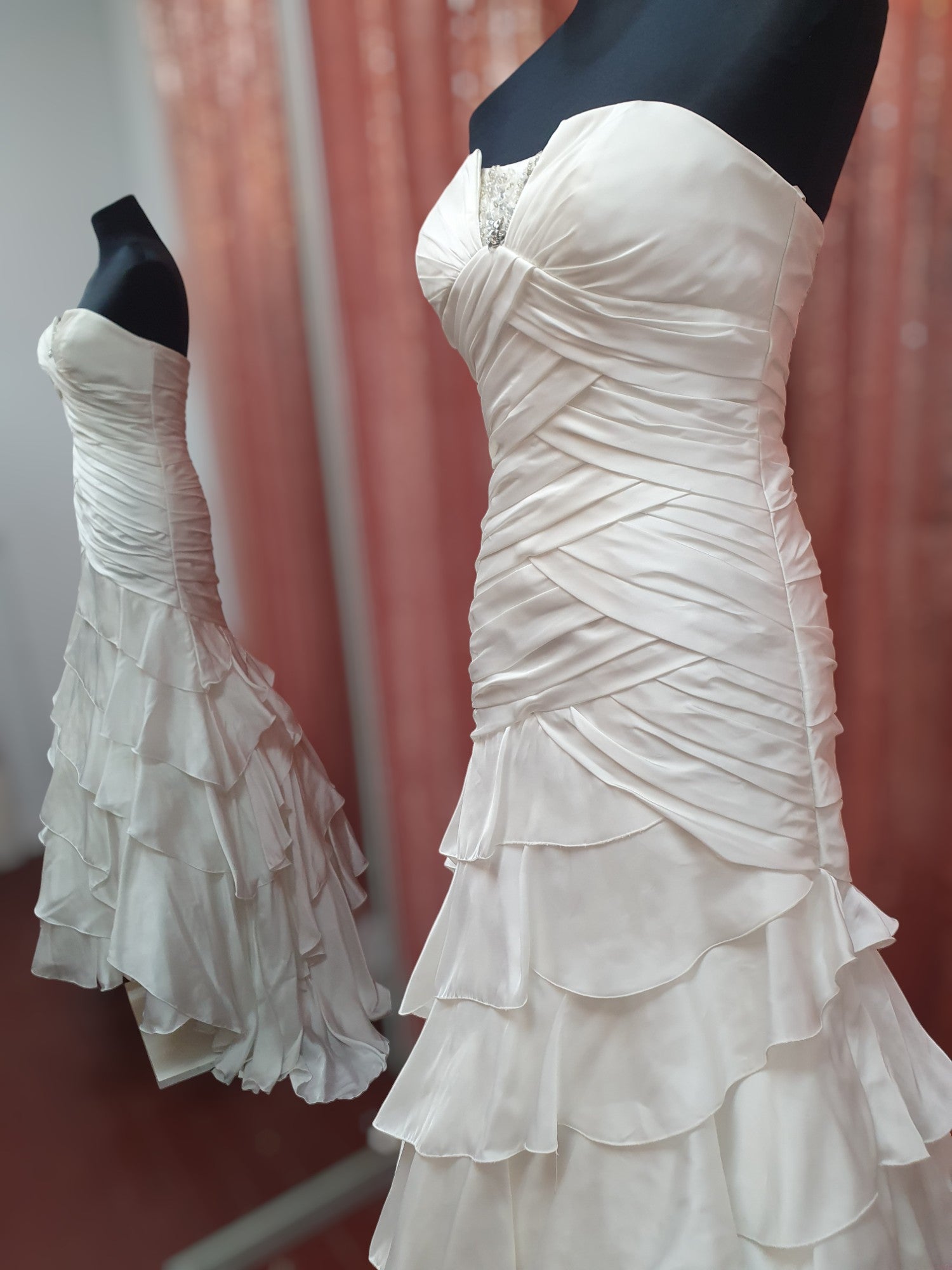 Tuscany Bridal Waterfall Gown
