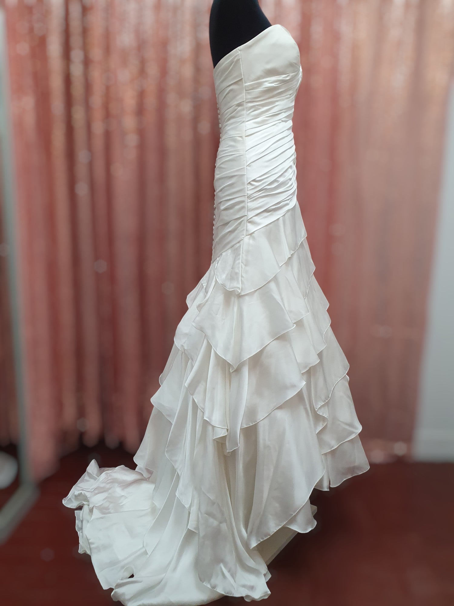 Tuscany Bridal Waterfall Gown