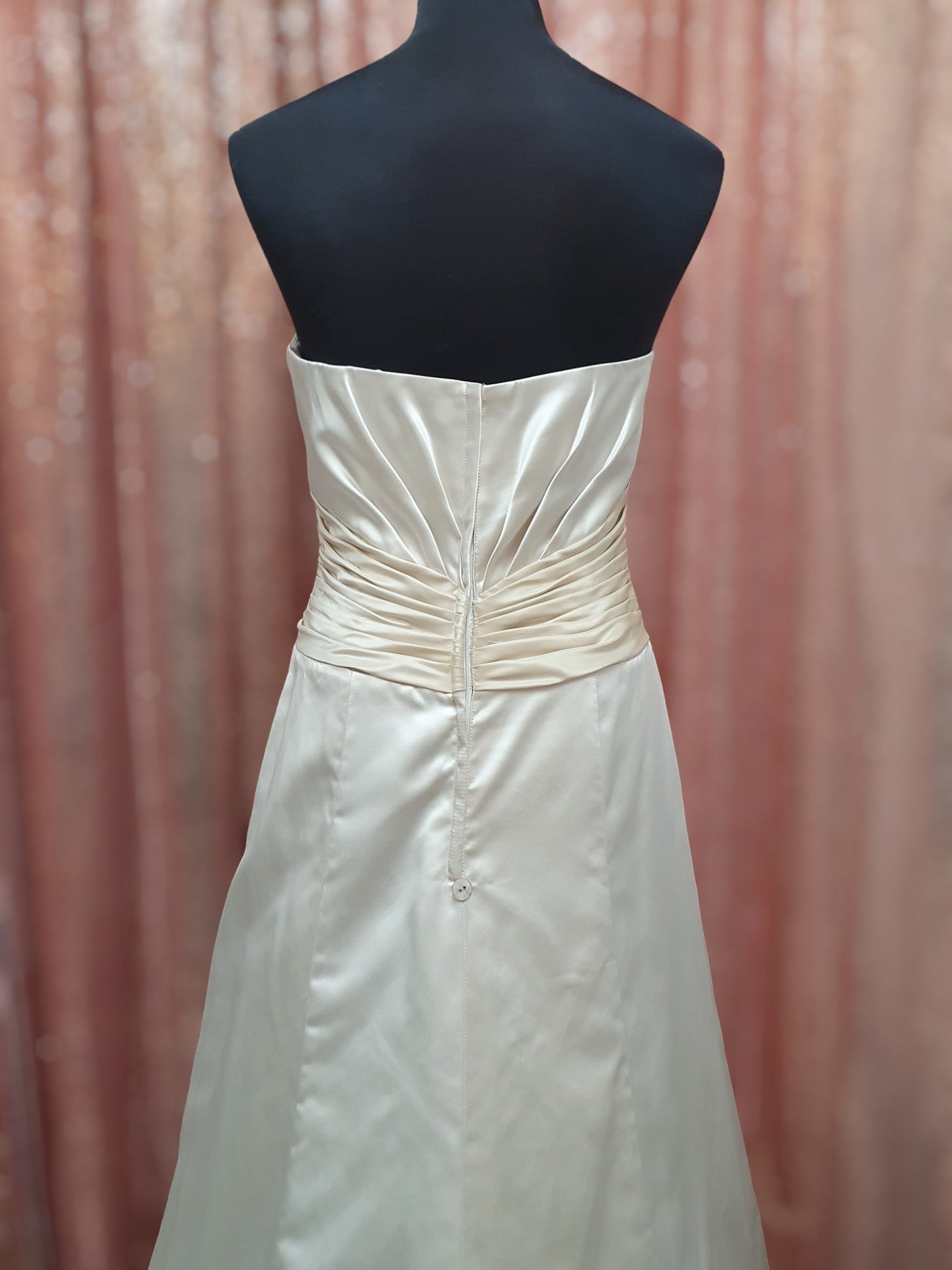 D'Amour Sweetheart Champagne Gown