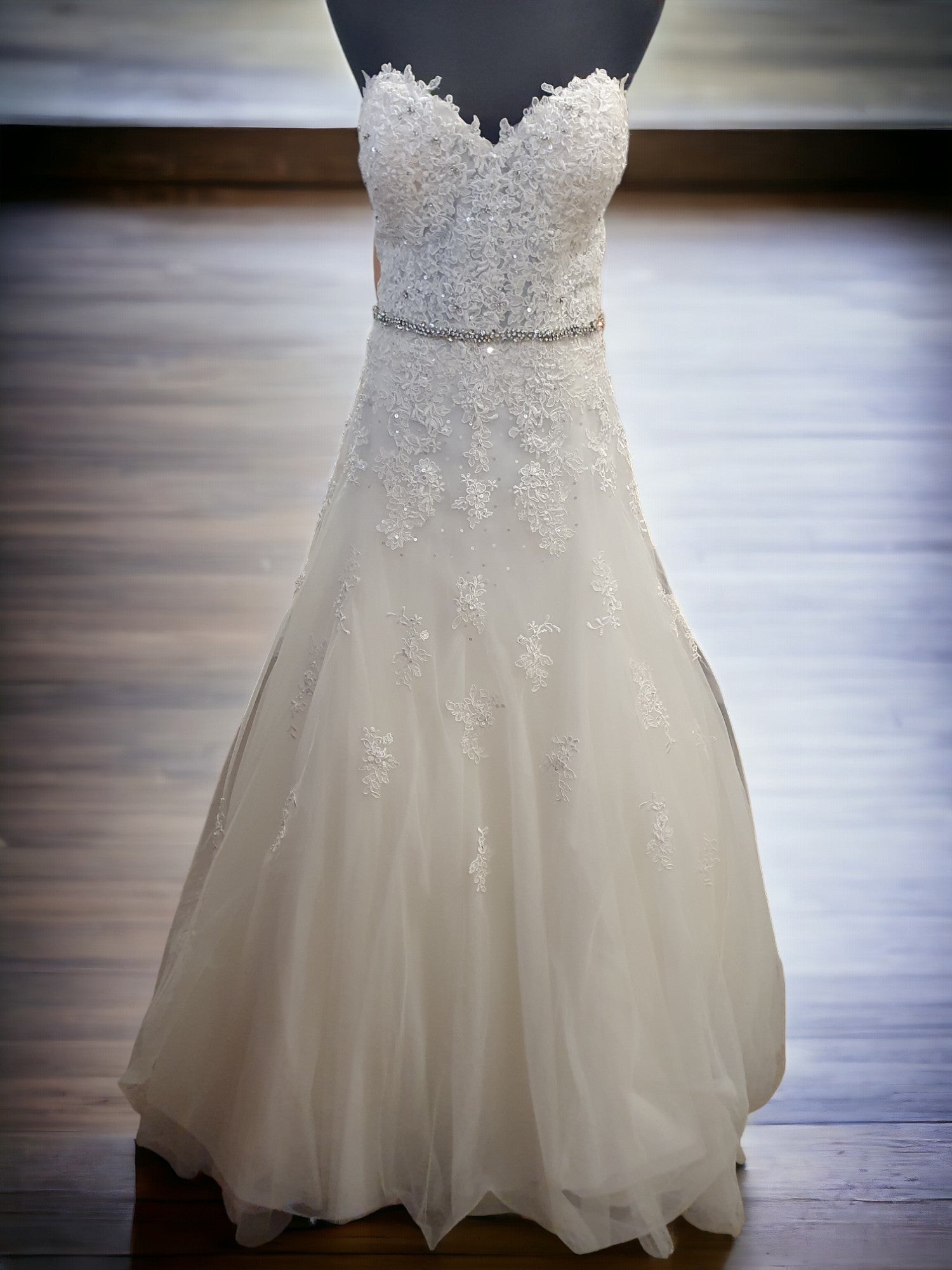 Sophia Tolli Size 18 Strapless Stunner