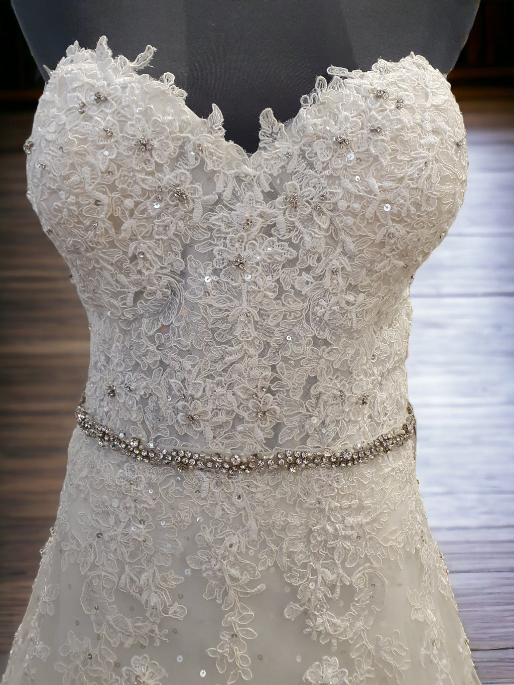 Sophia Tolli Size 18 Strapless Stunner