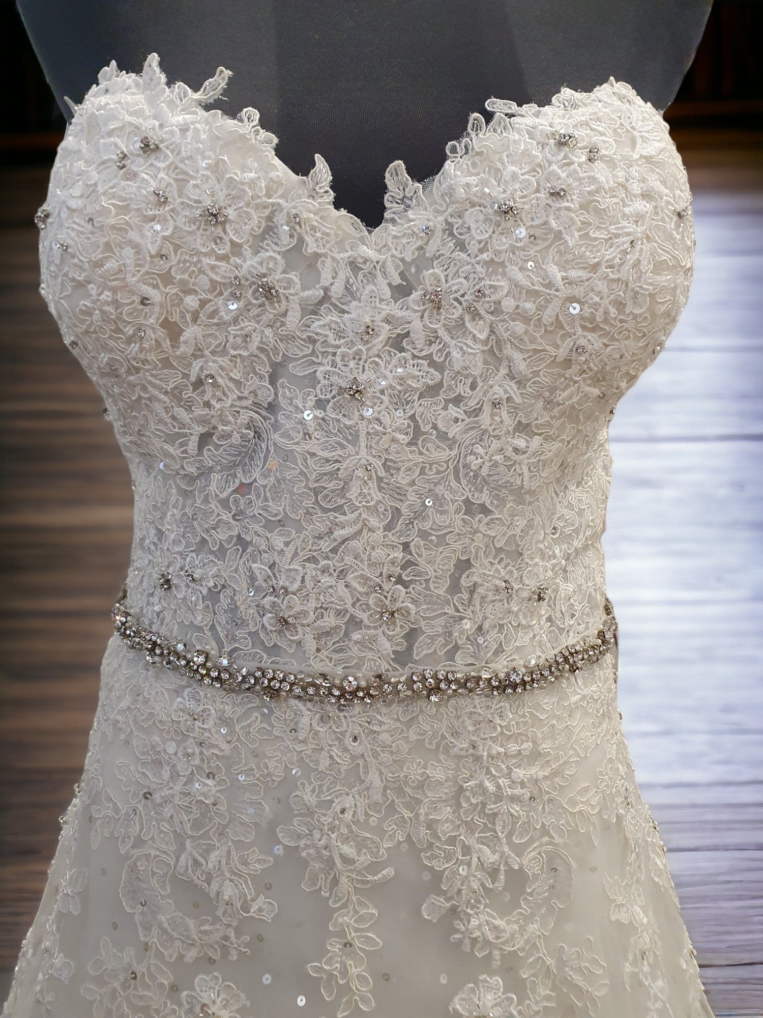 Sophia Tolli Size 18 Strapless Stunner