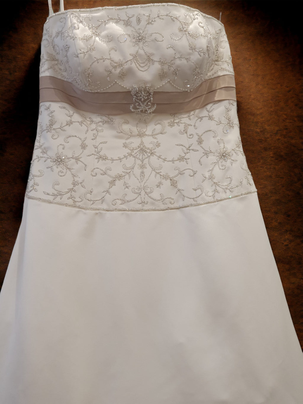 Essense of Australia Strapless Dress with Bow