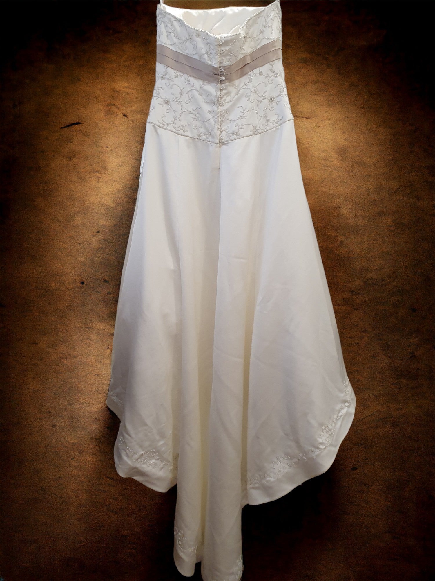 Essense of Australia Strapless Dress with Bow