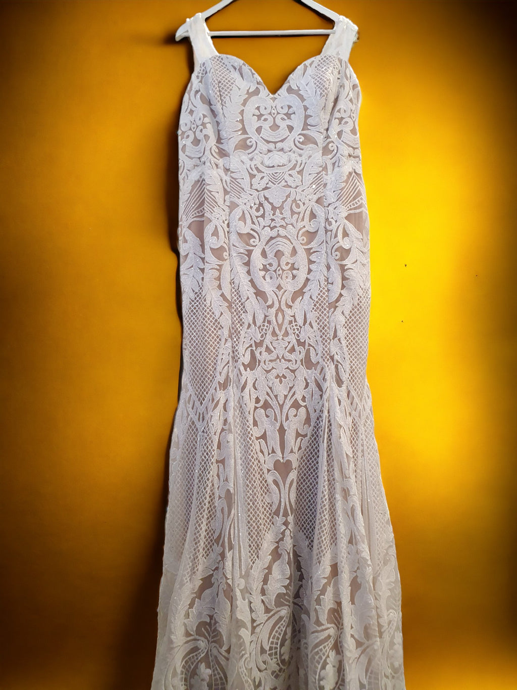 Paris Sequin Fit & Flare Gown