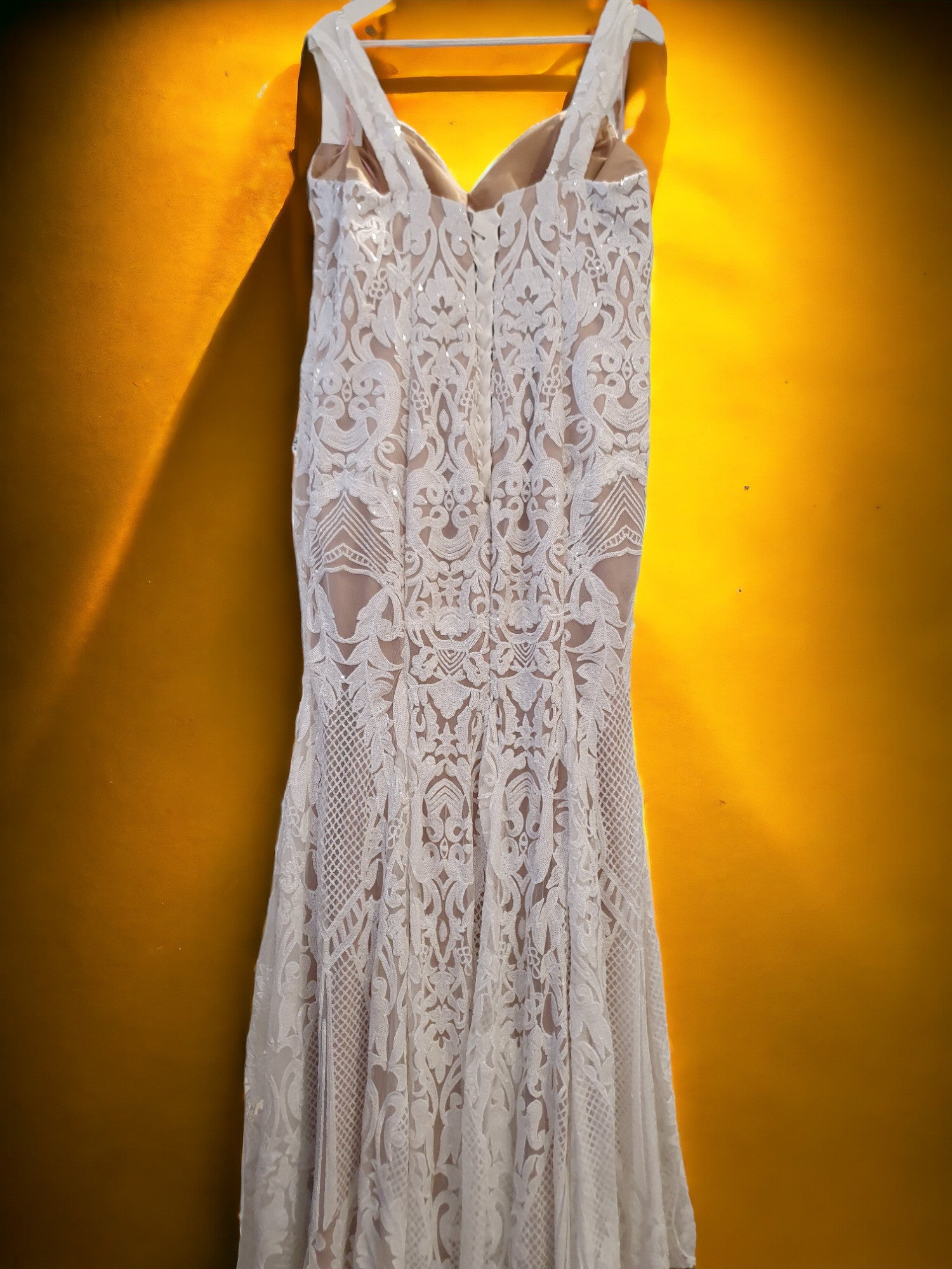 Paris Sequin Fit & Flare Gown