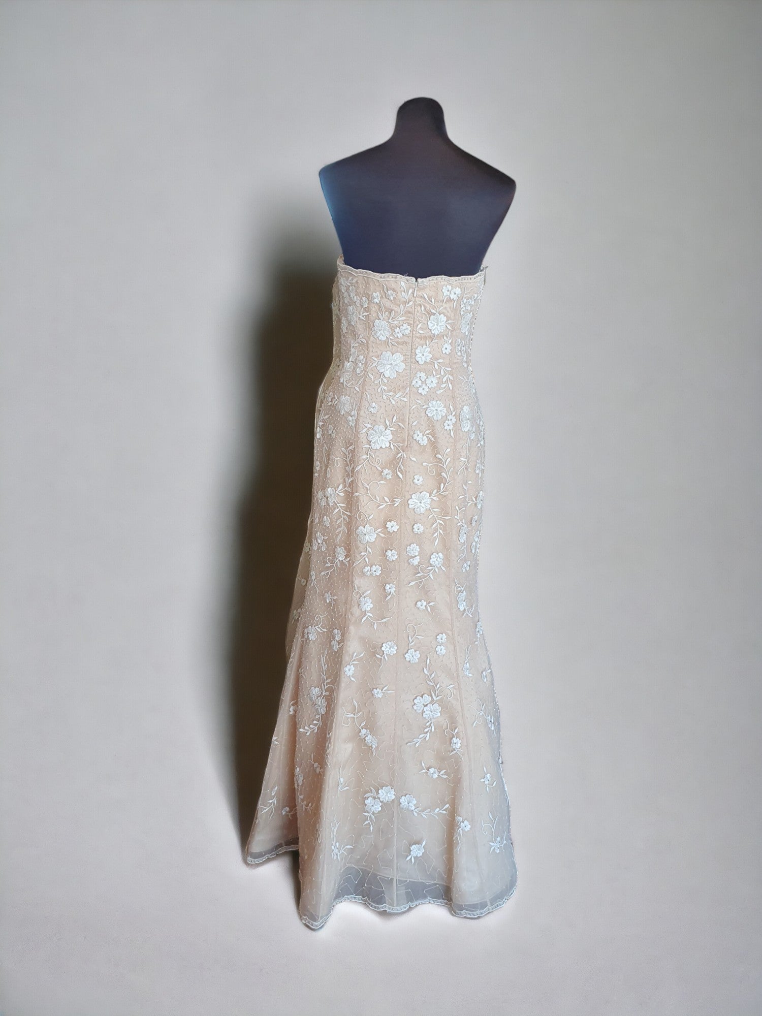 Jovani Champagne Gown