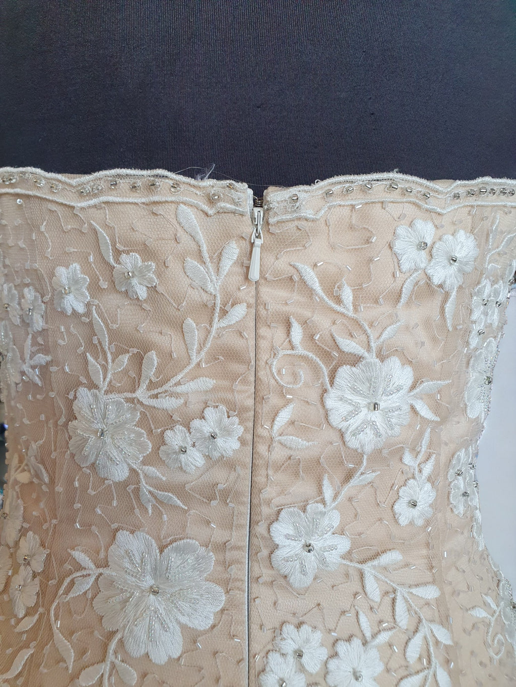 Jovani Champagne Gown