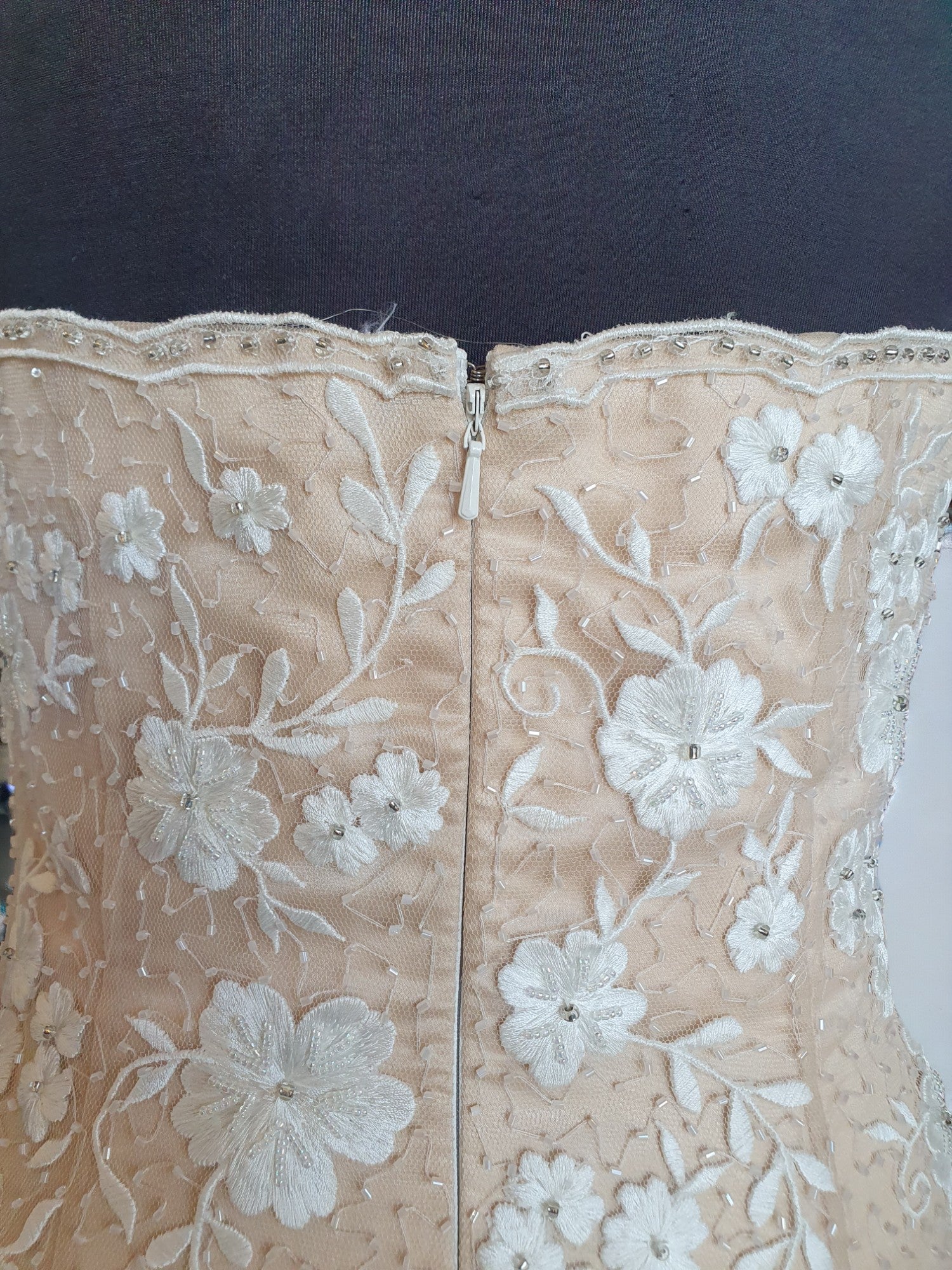 Jovani Champagne Gown