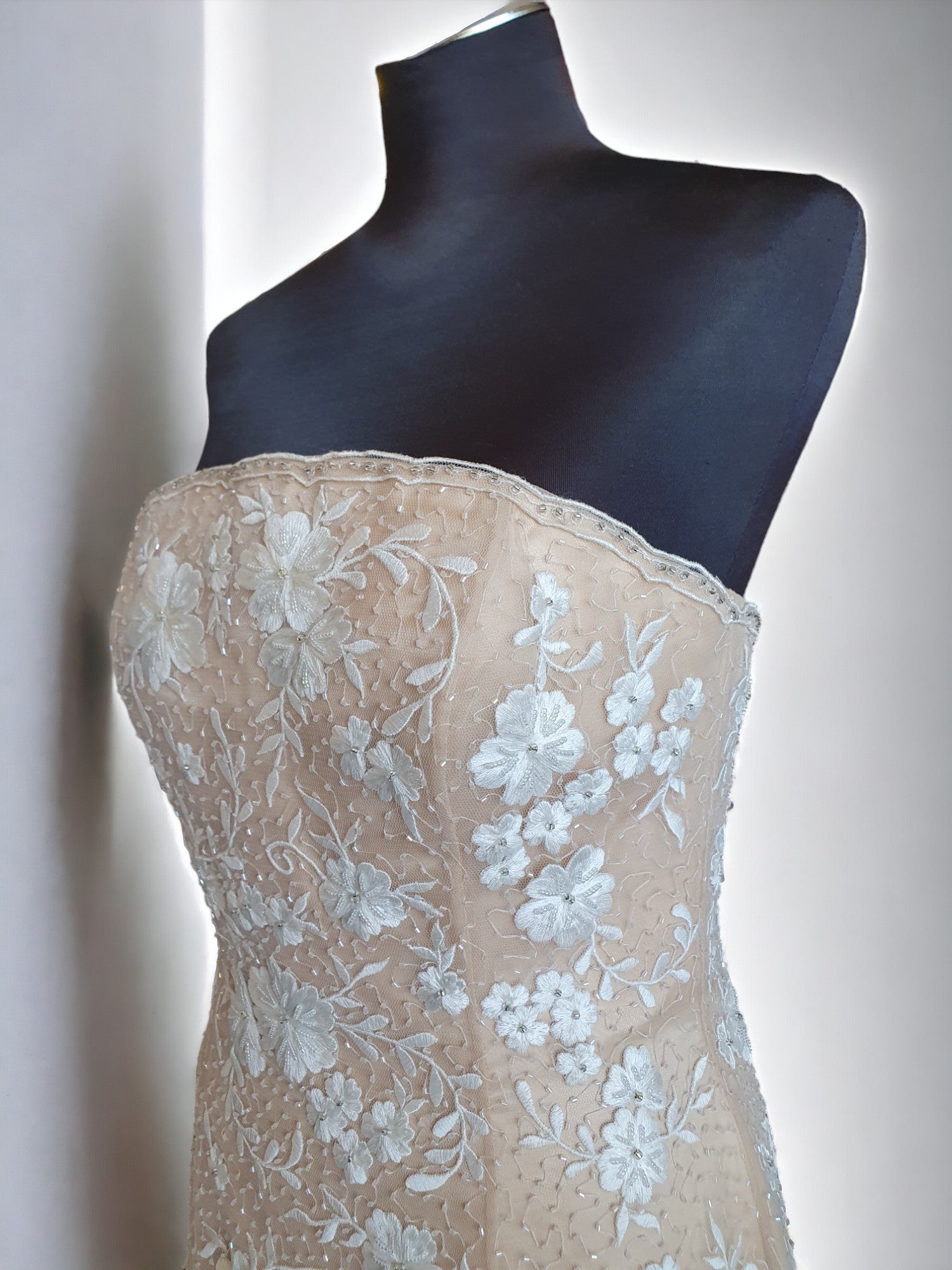 Jovani Champagne Gown