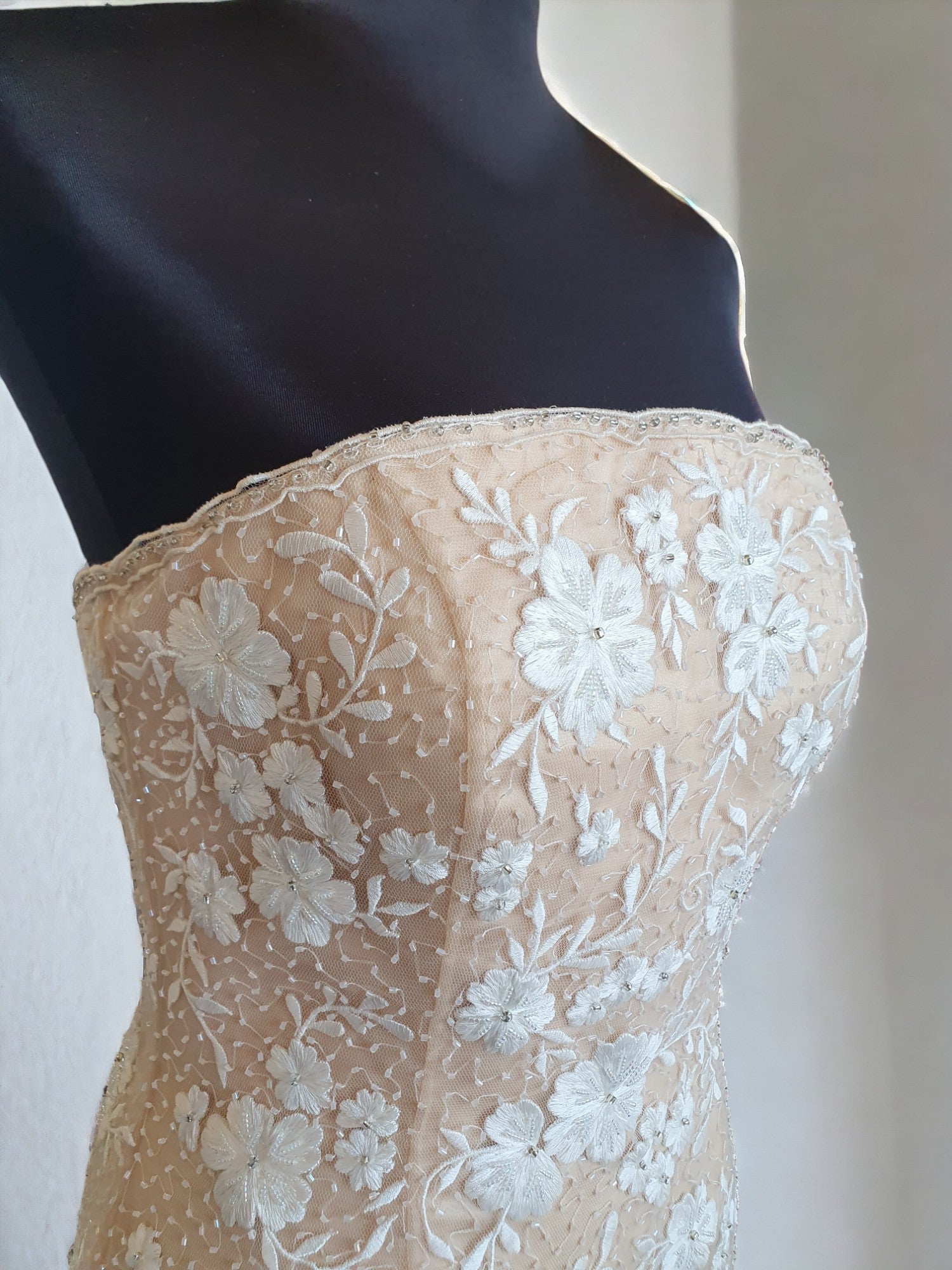 Jovani Champagne Gown