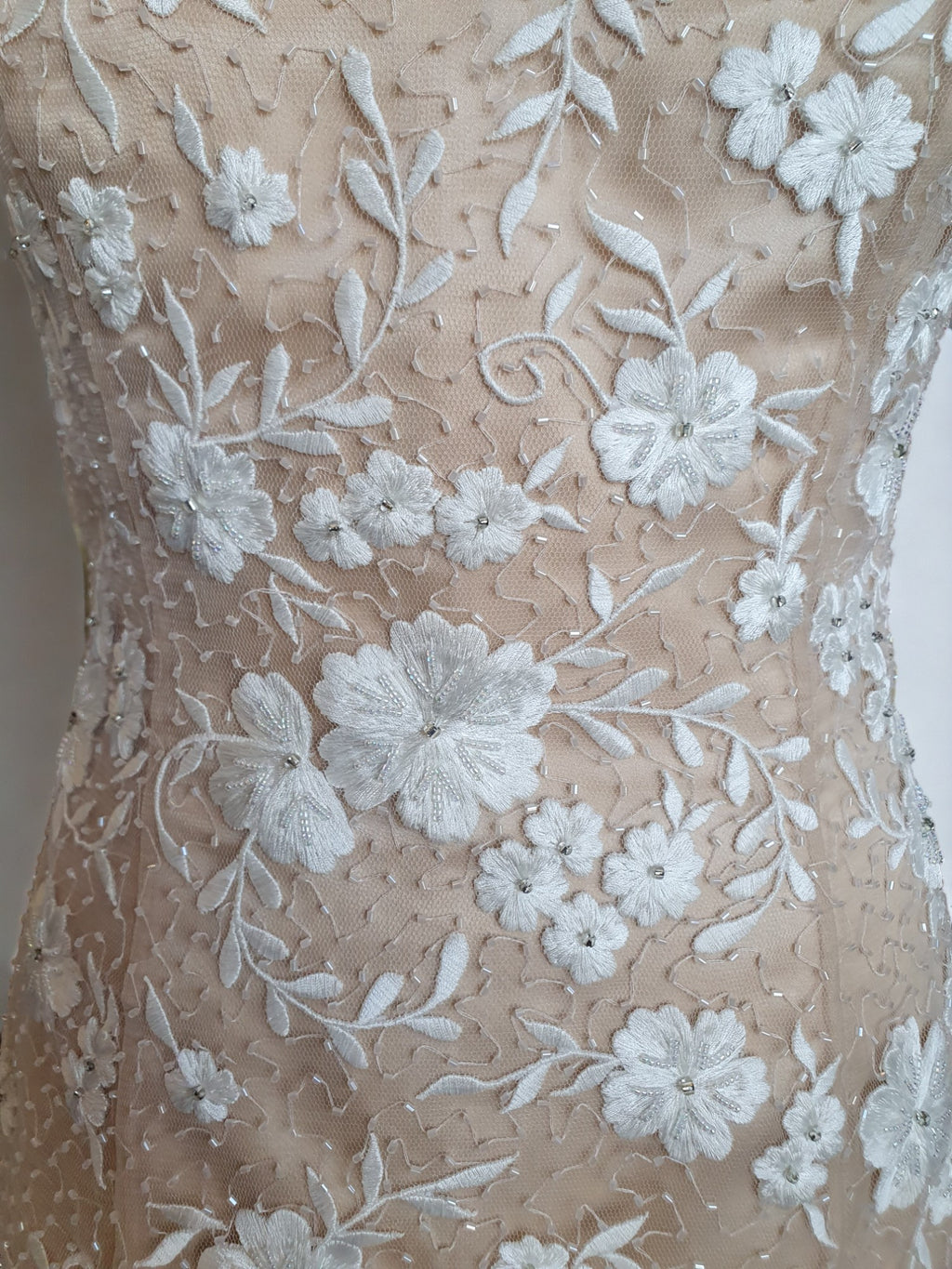 Jovani Champagne Gown