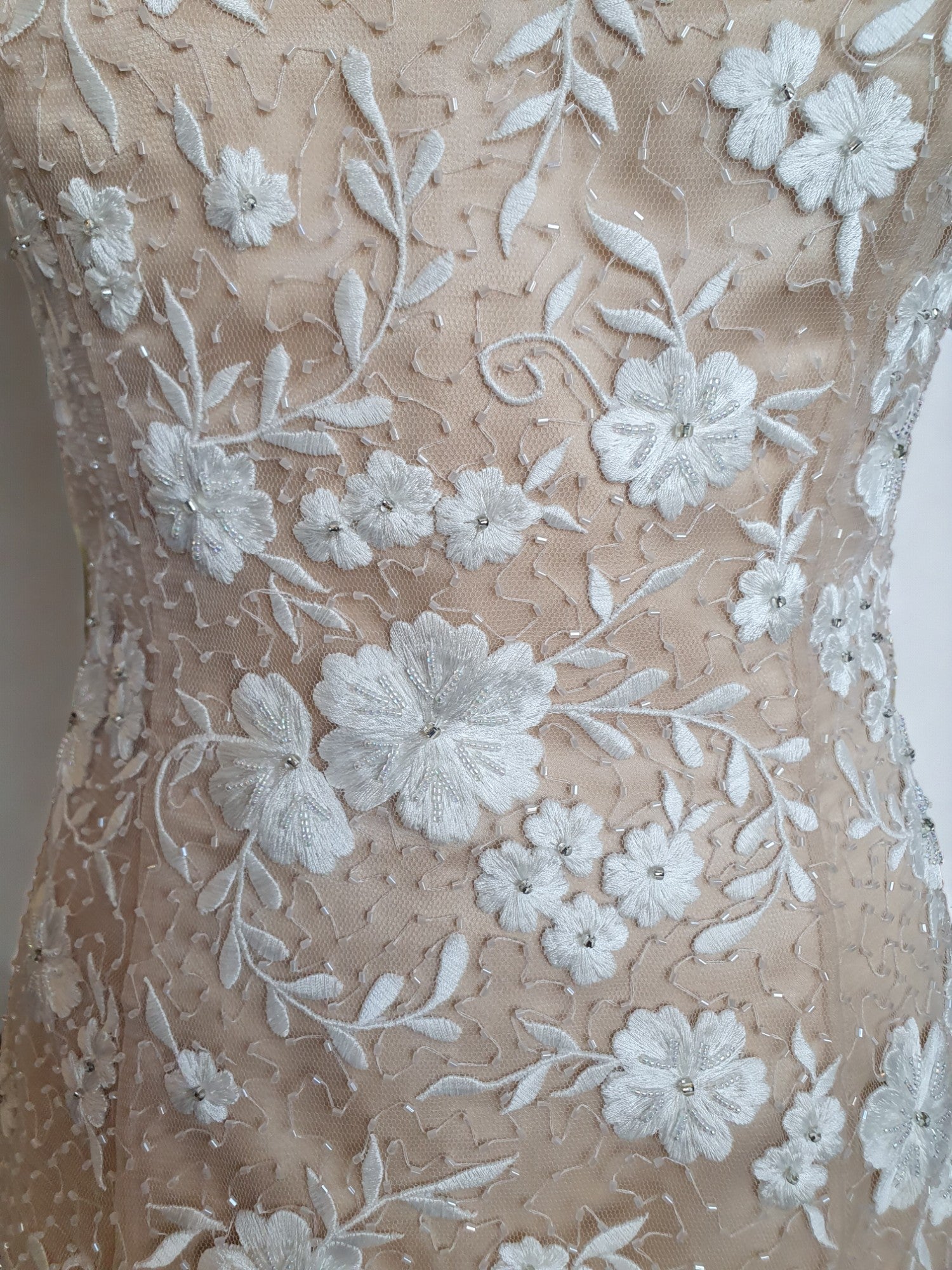 Jovani Champagne Gown