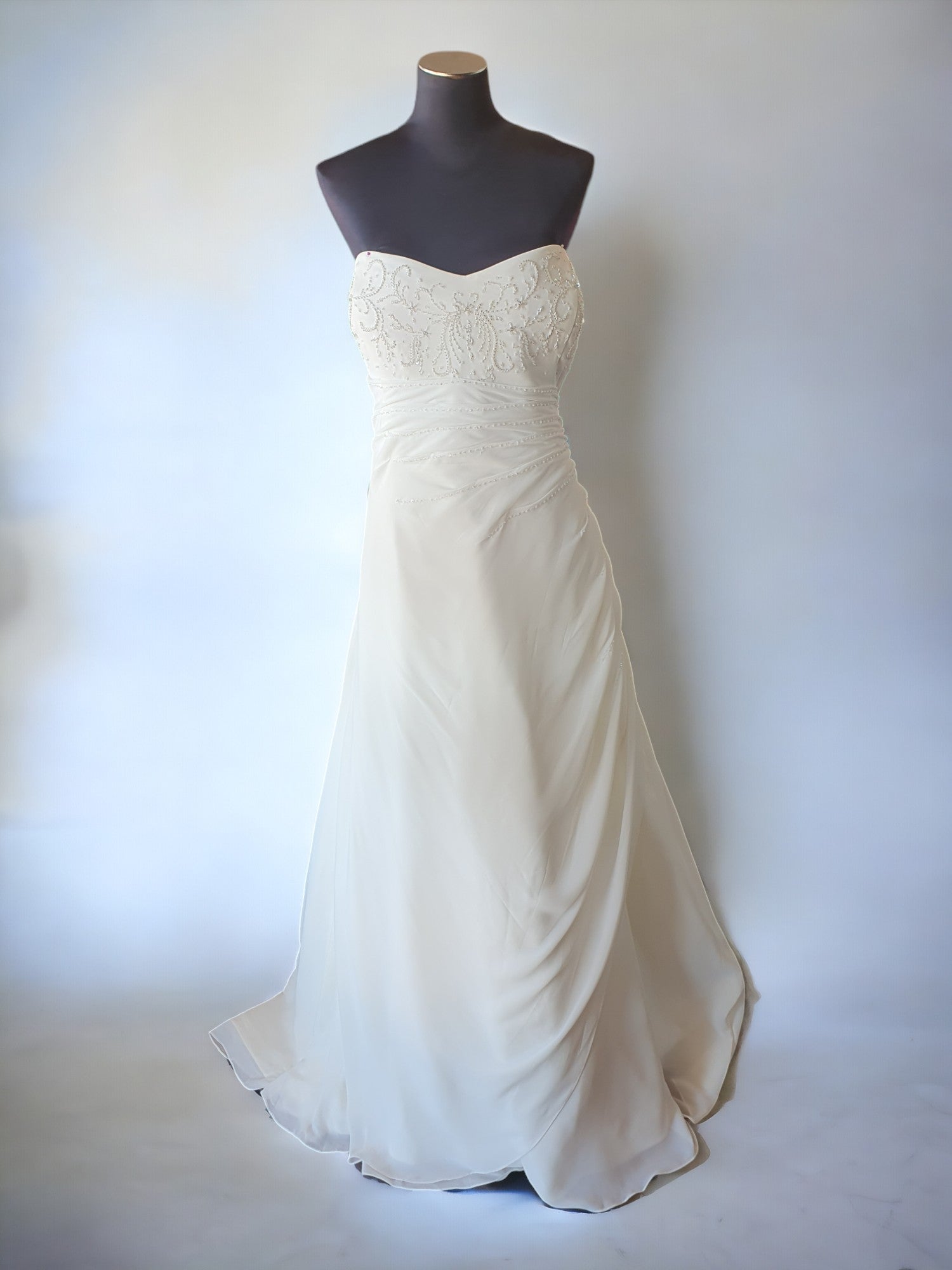 Strapless A-Line Gown, Size 22