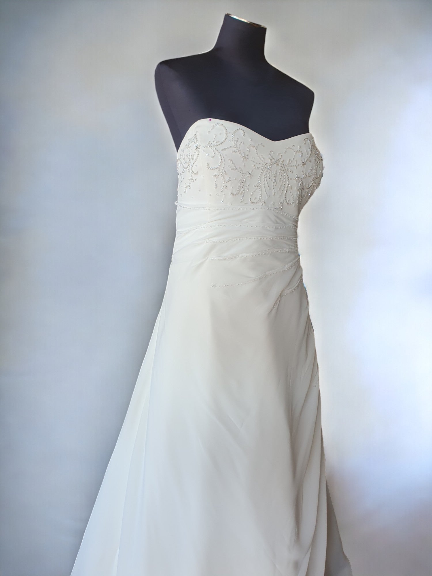 Strapless A-Line Gown, Size 22