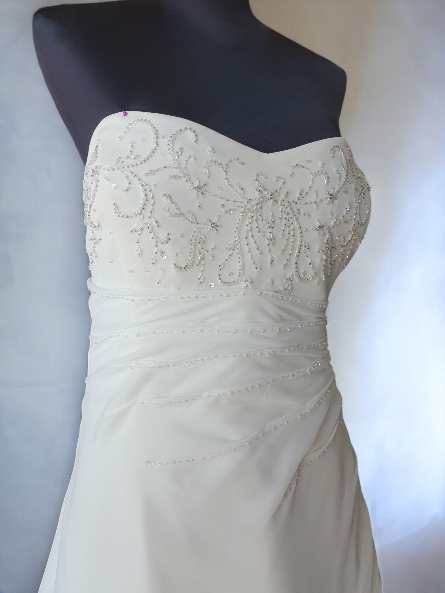 Strapless A-Line Gown, Size 22