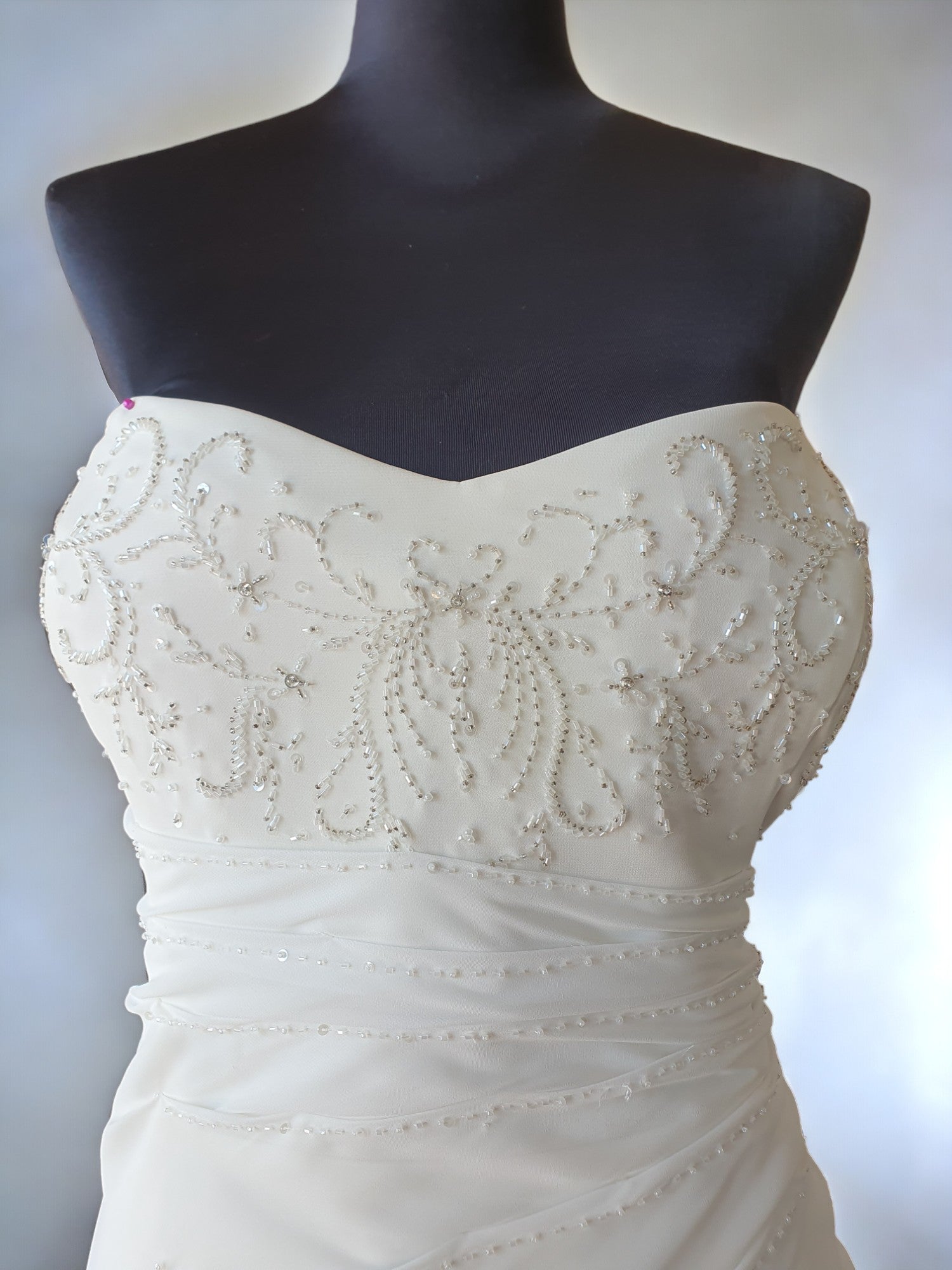 Strapless A-Line Gown, Size 22