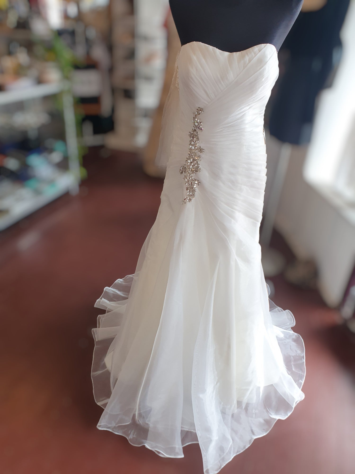 Strapless Gown, Size 14
