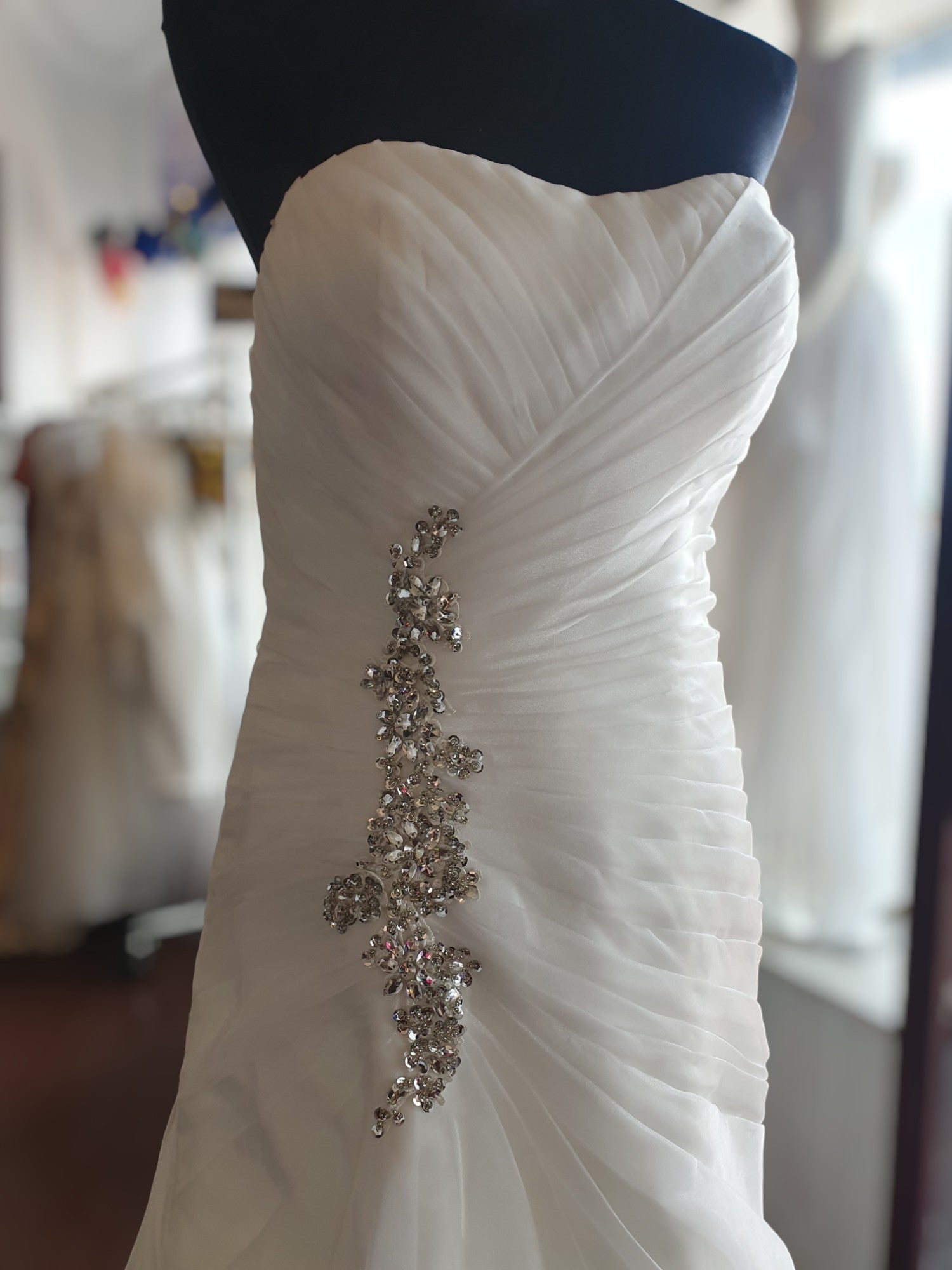 Strapless Gown, Size 14