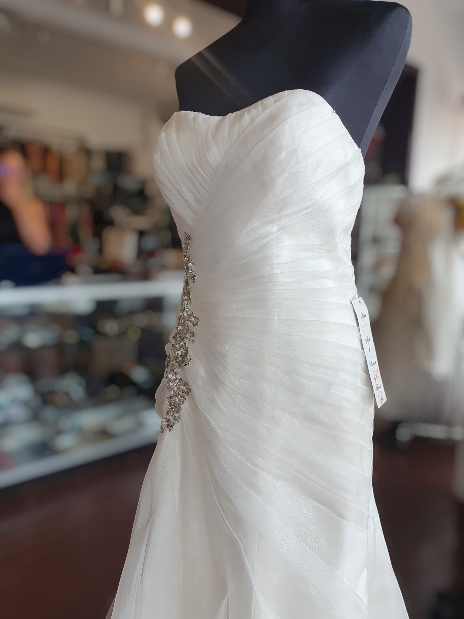 Strapless Gown, Size 14