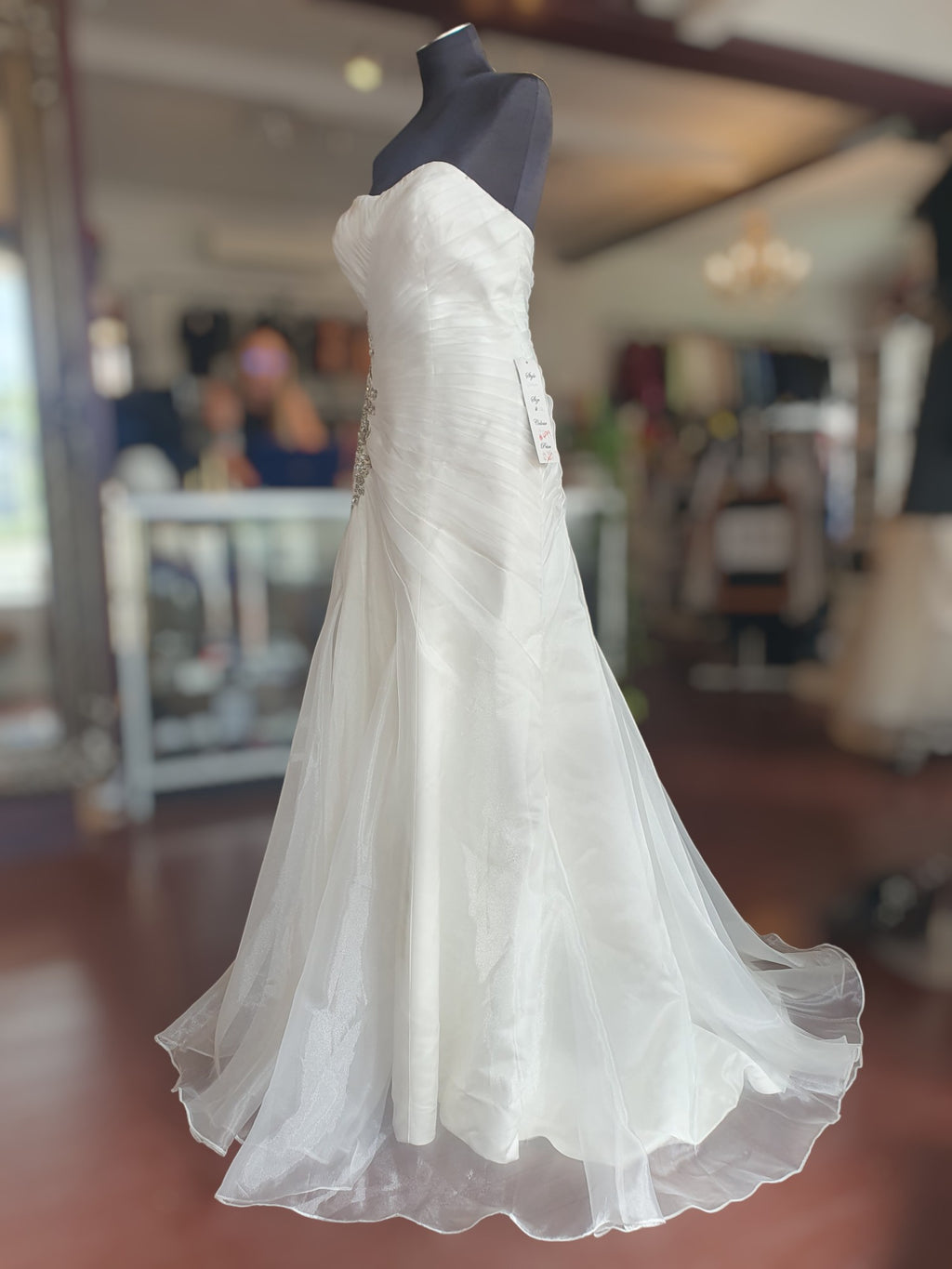 Strapless Gown, Size 14