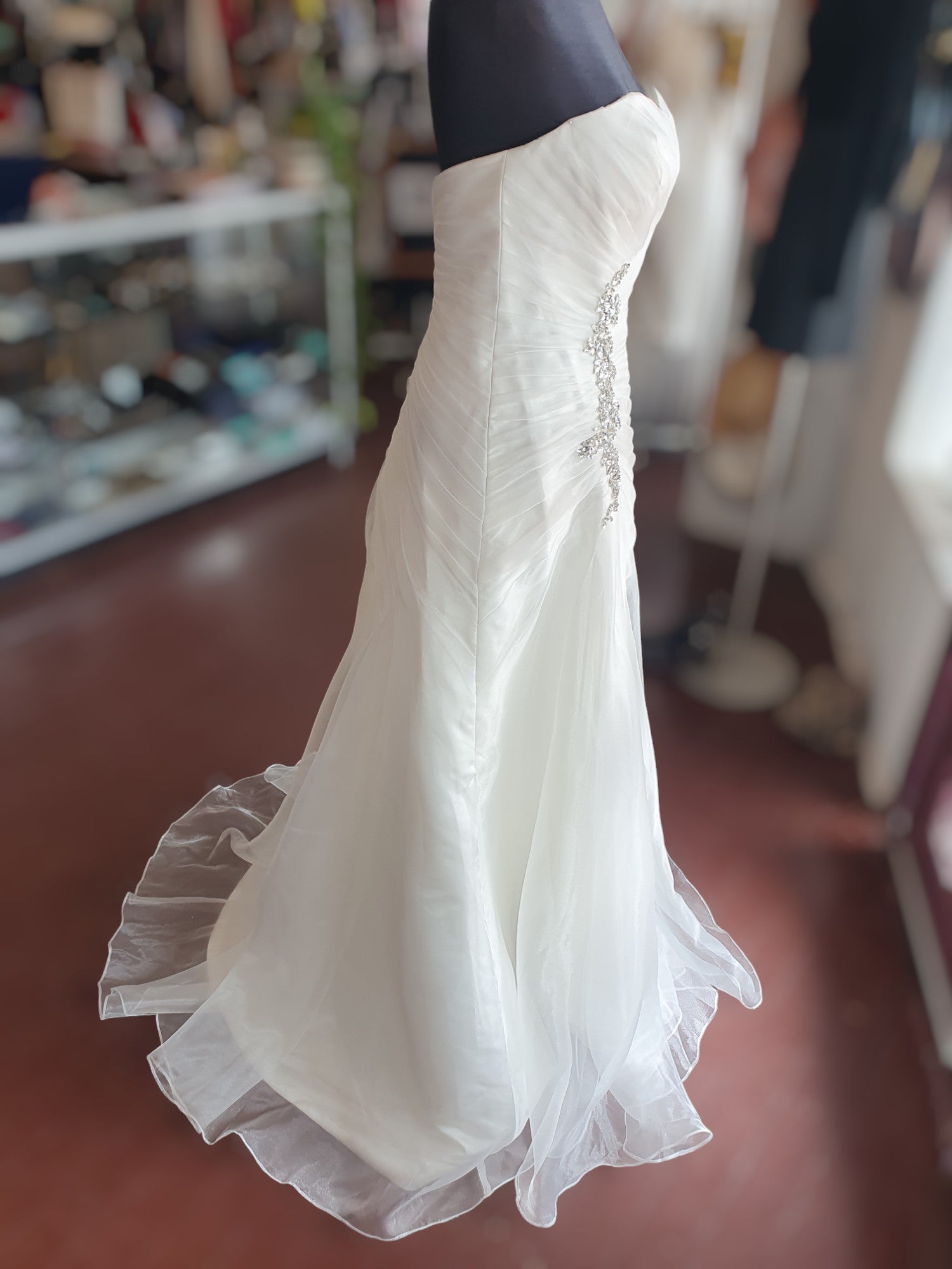 Strapless Gown, Size 14