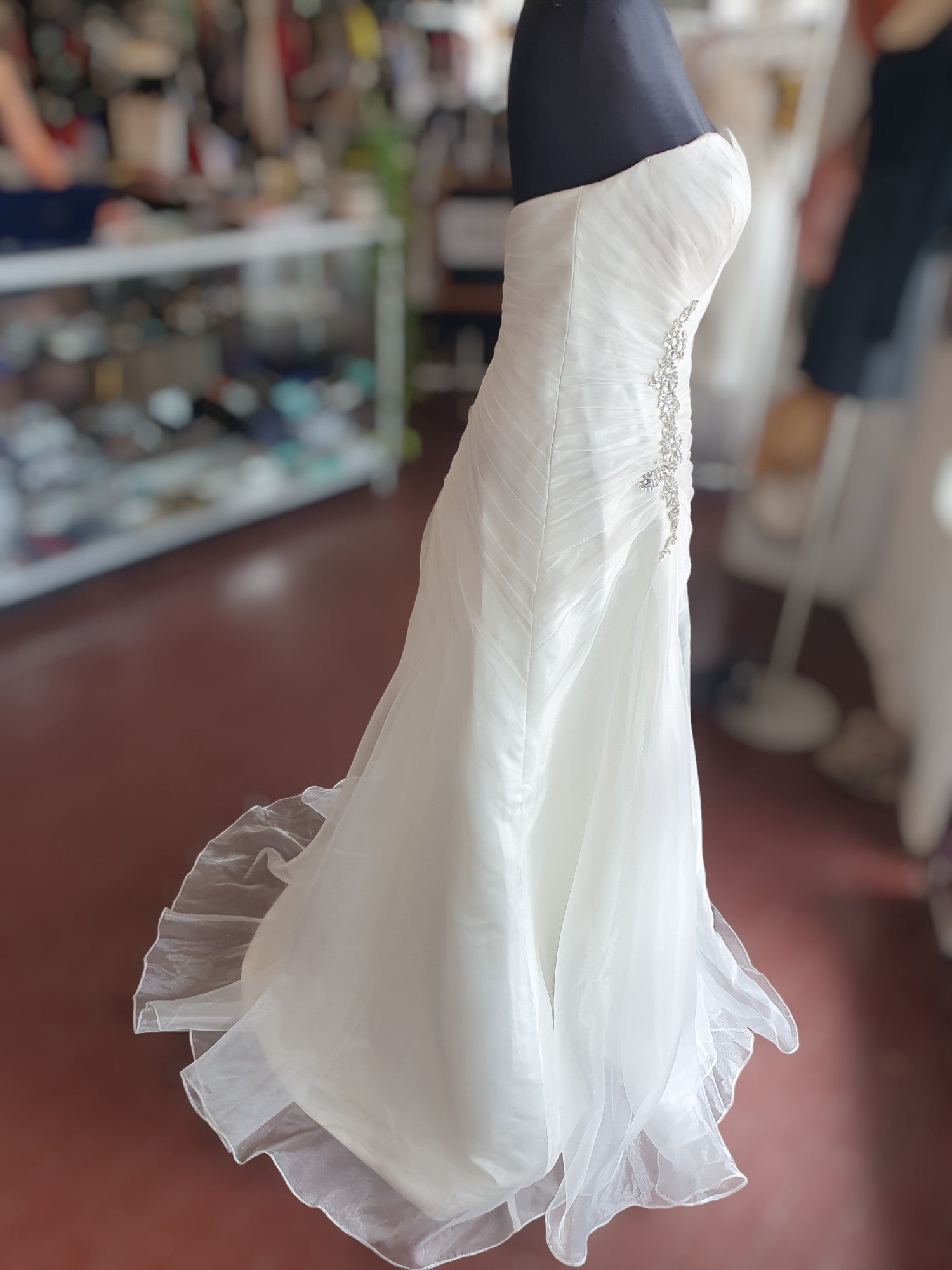Strapless Gown, Size 14