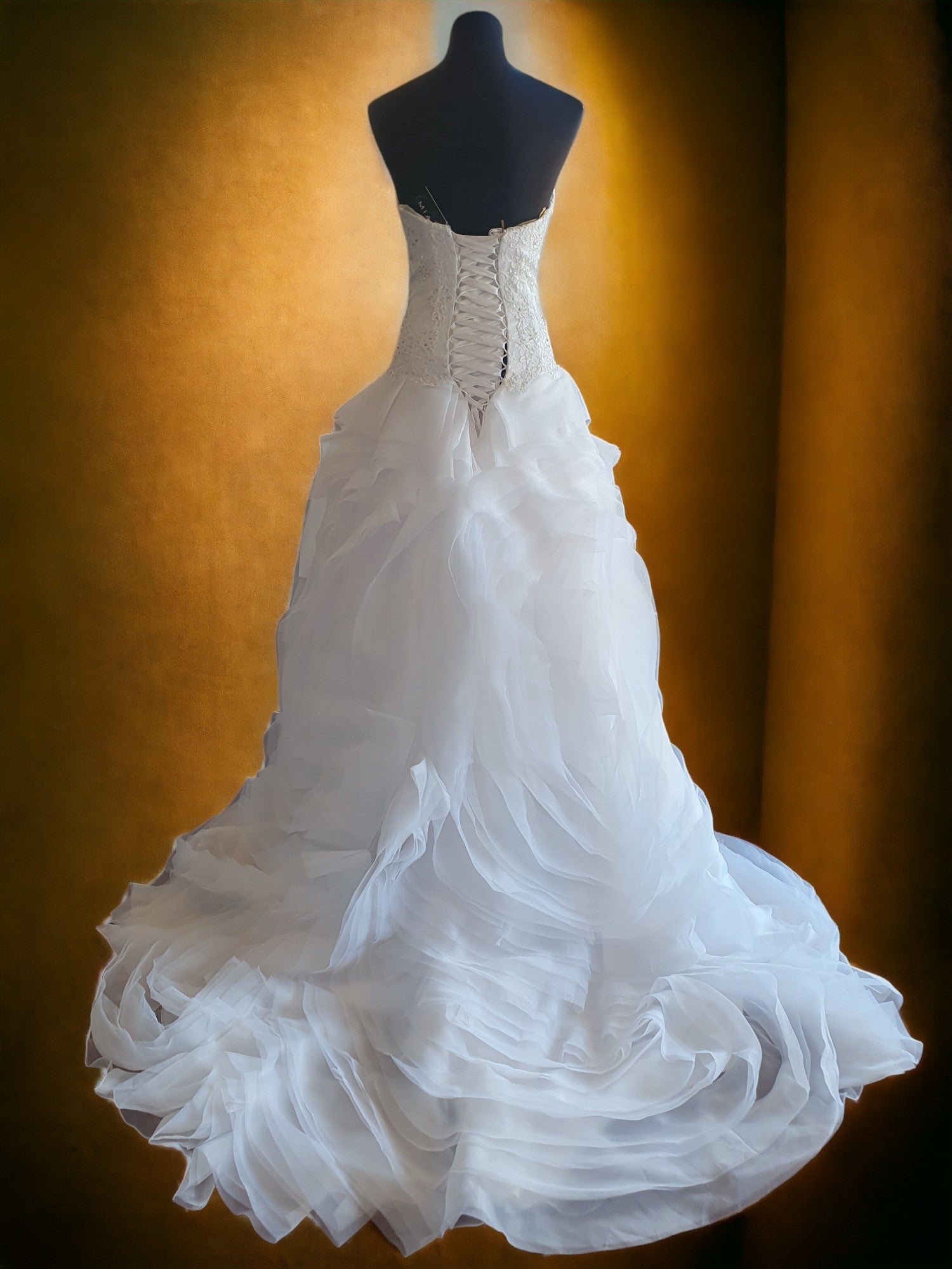 Mia Solano Waterfall Gown