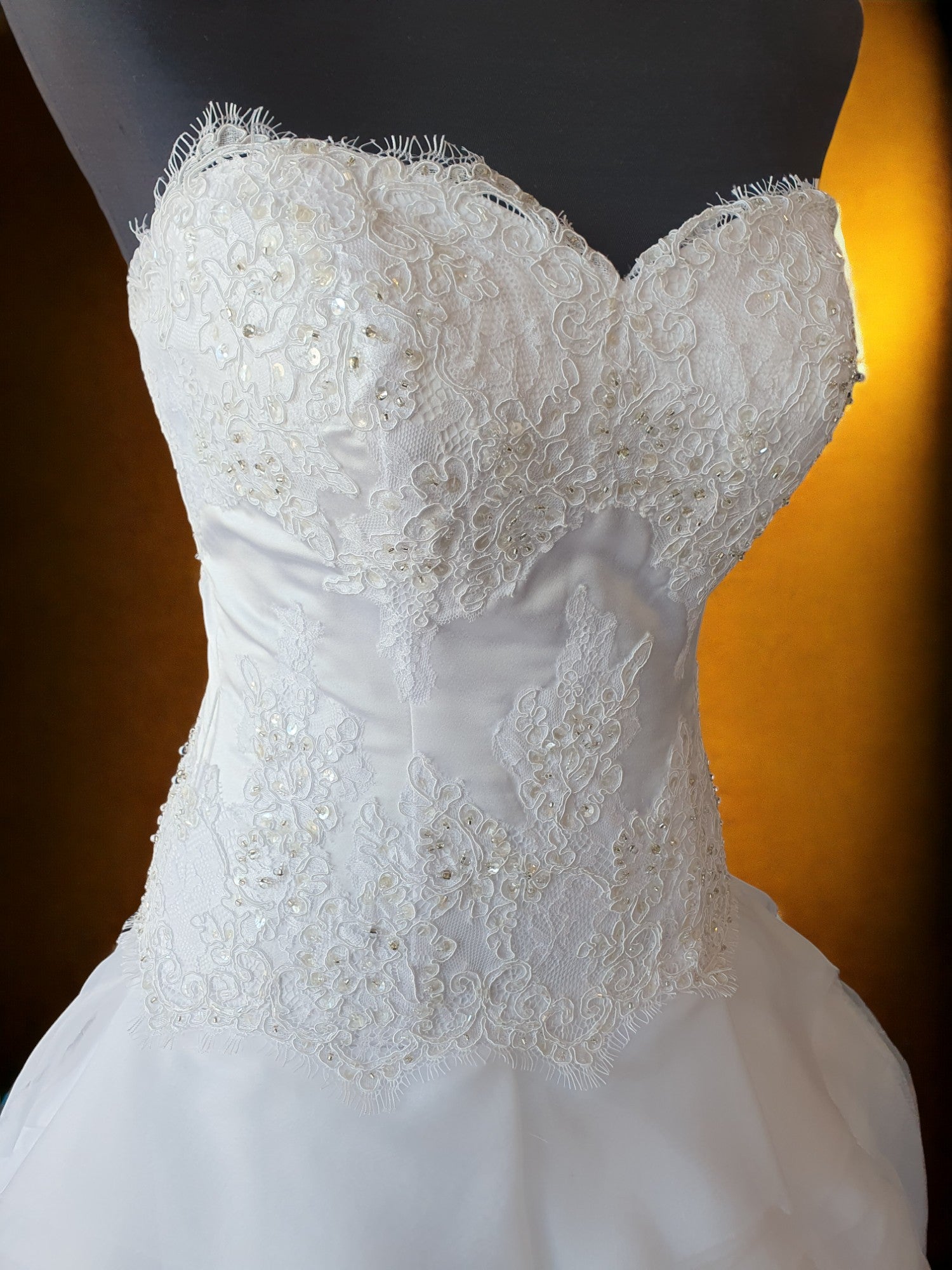 Mia Solano Waterfall Gown