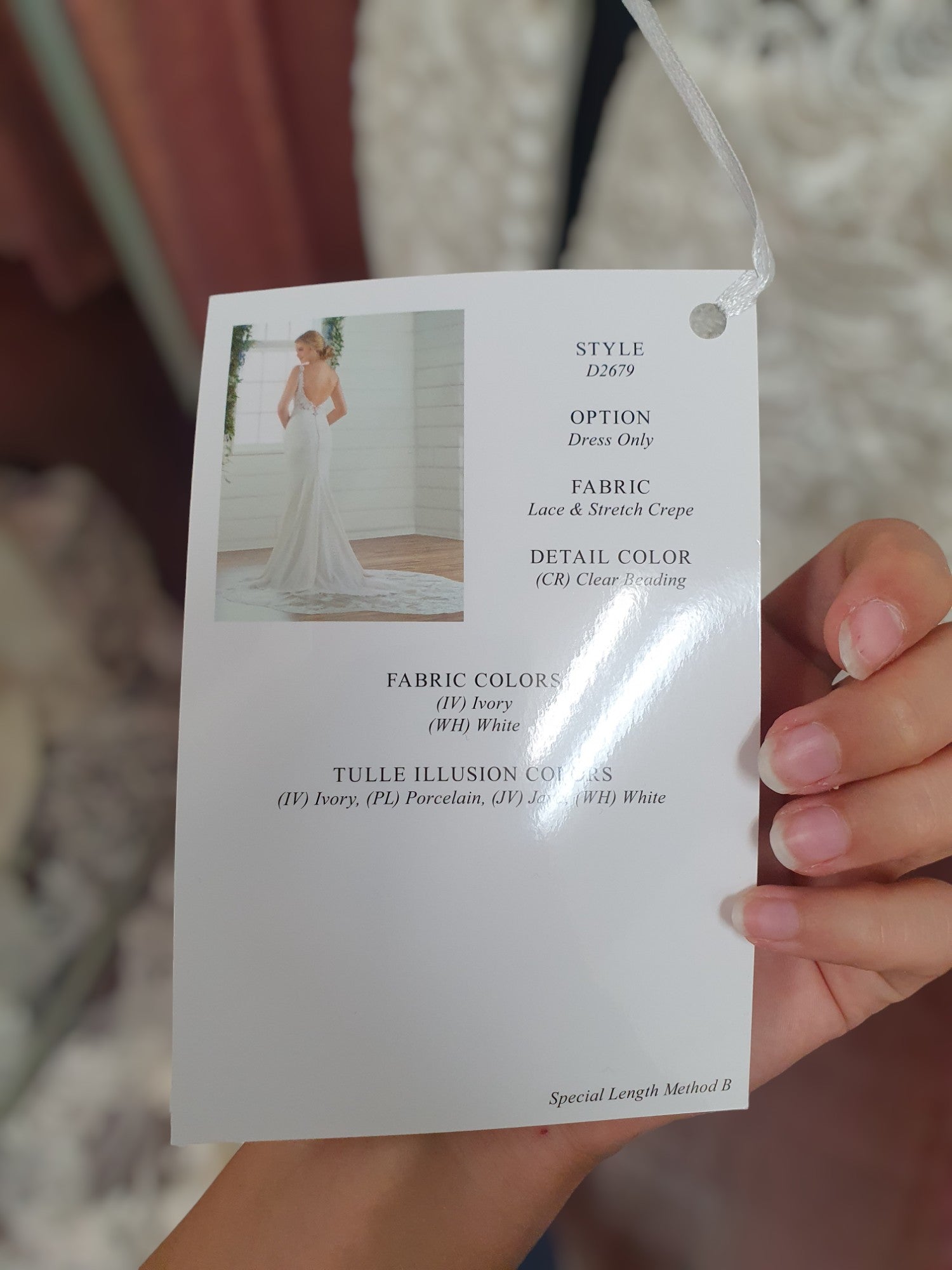 Essense of Australia Gown