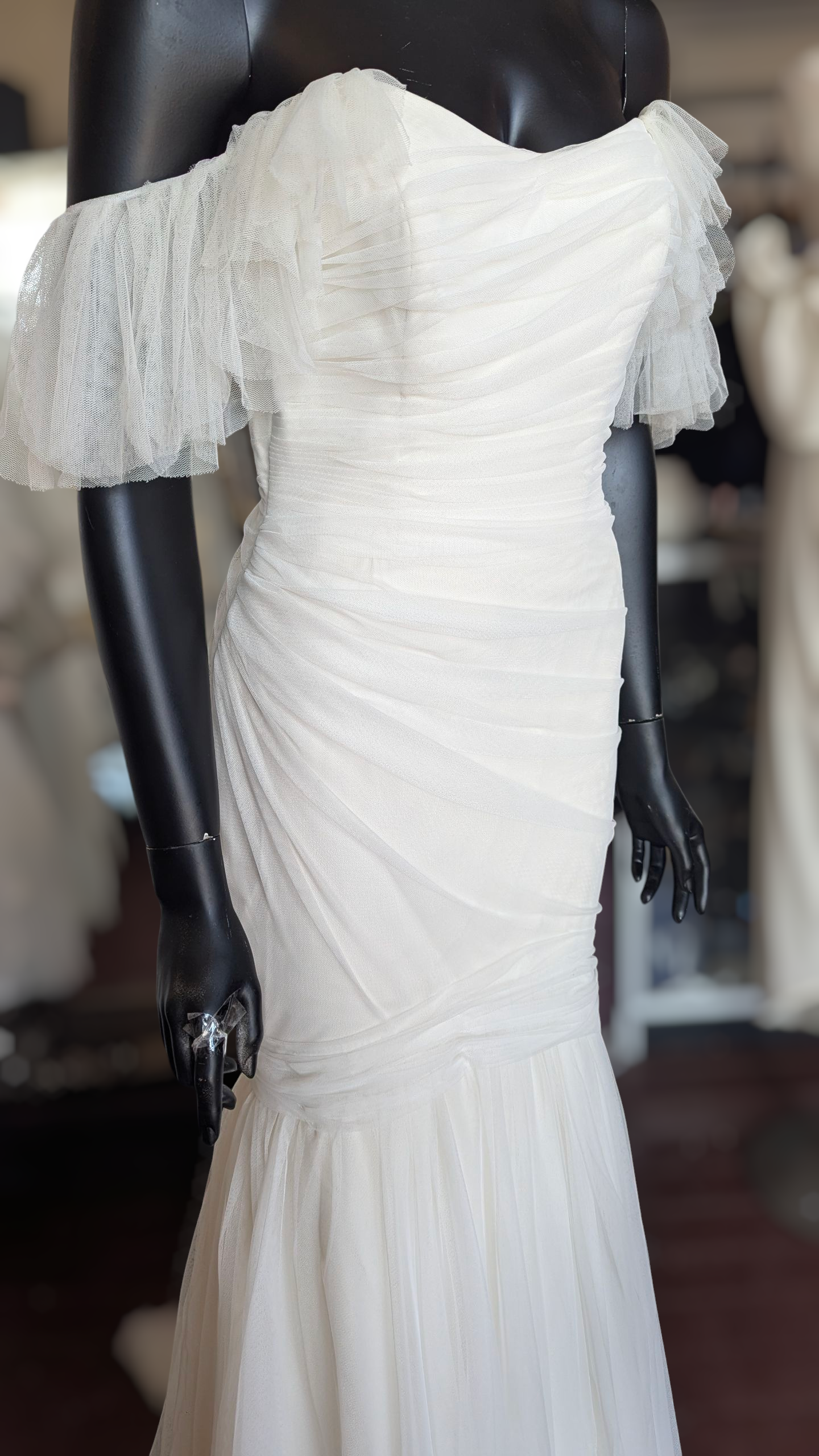 Mariana Hardwick Soft Tulle Gown