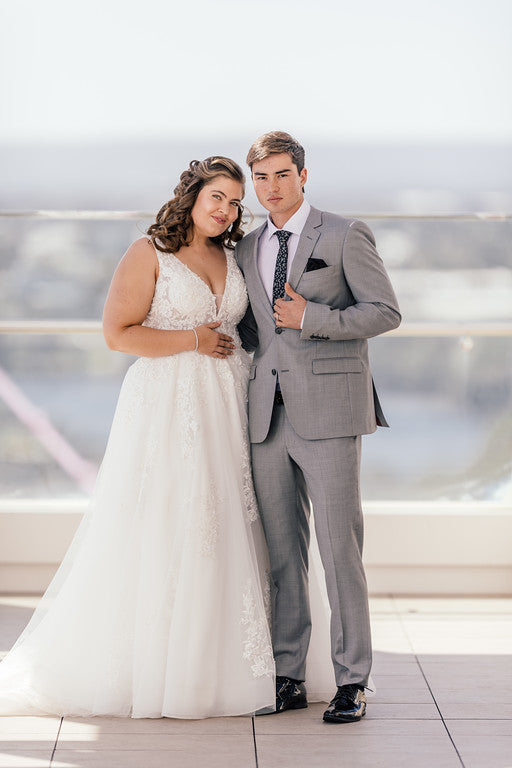 Size 16 A-Line Gown