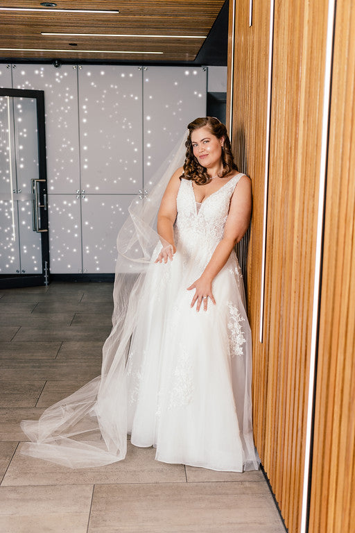 Size 16 A-Line Gown