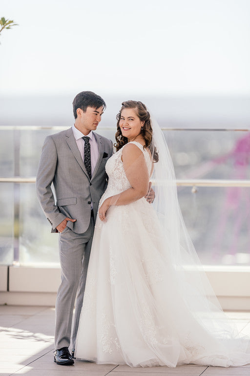 Size 16 A-Line Gown