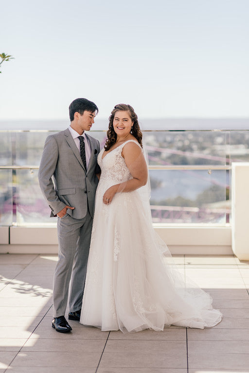 Size 16 A-Line Gown