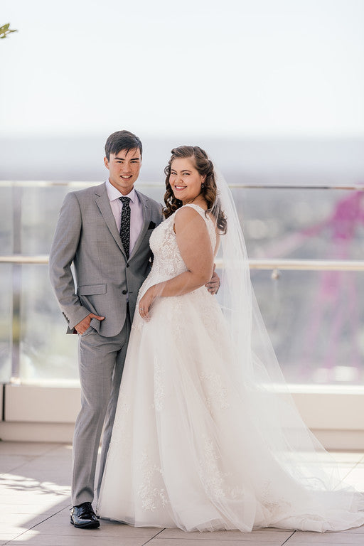 Size 16 A-Line Gown