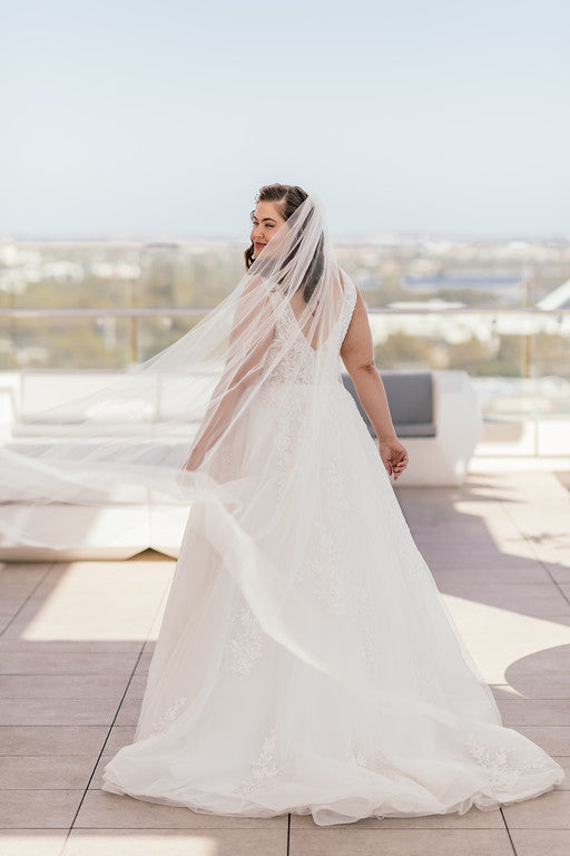 Size 16 A-Line Gown