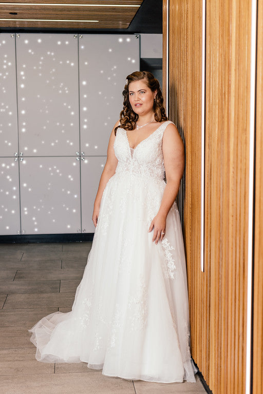 Size 16 A-Line Gown