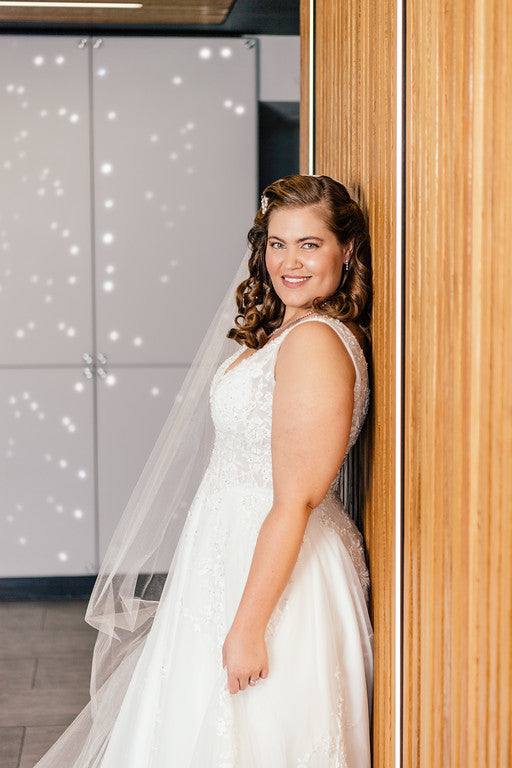 Size 16 A-Line Gown