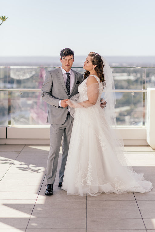 Size 16 A-Line Gown