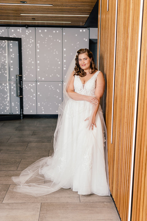 Size 16 A-Line Gown