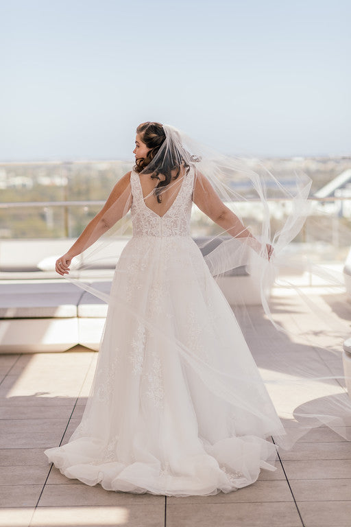 Size 16 A-Line Gown