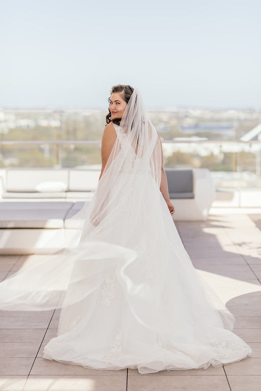 Size 16 A-Line Gown