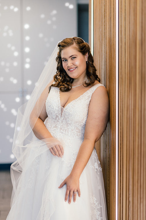 Size 16 A-Line Gown