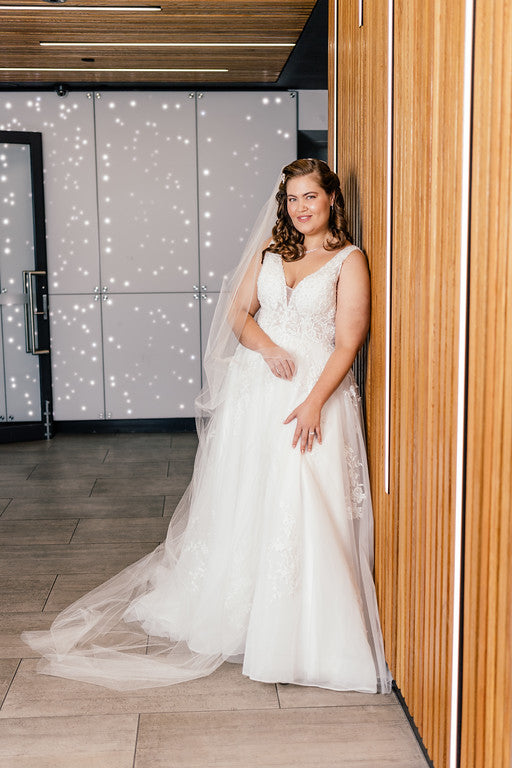 Size 16 A-Line Gown