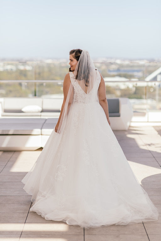 Size 16 A-Line Gown