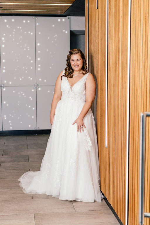 Size 16 A-Line Gown