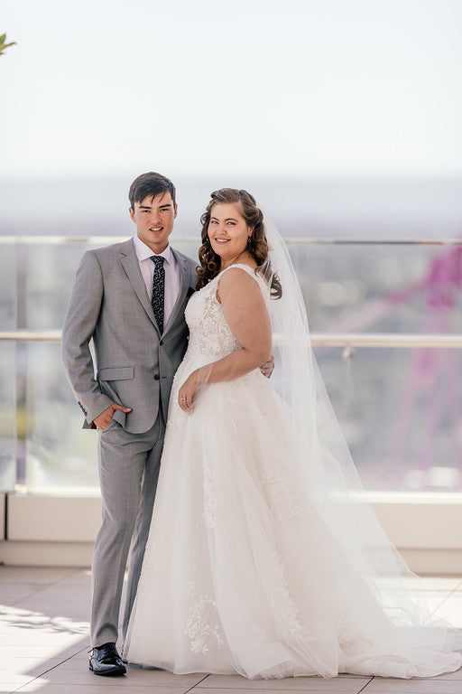 Size 16 A-Line Gown