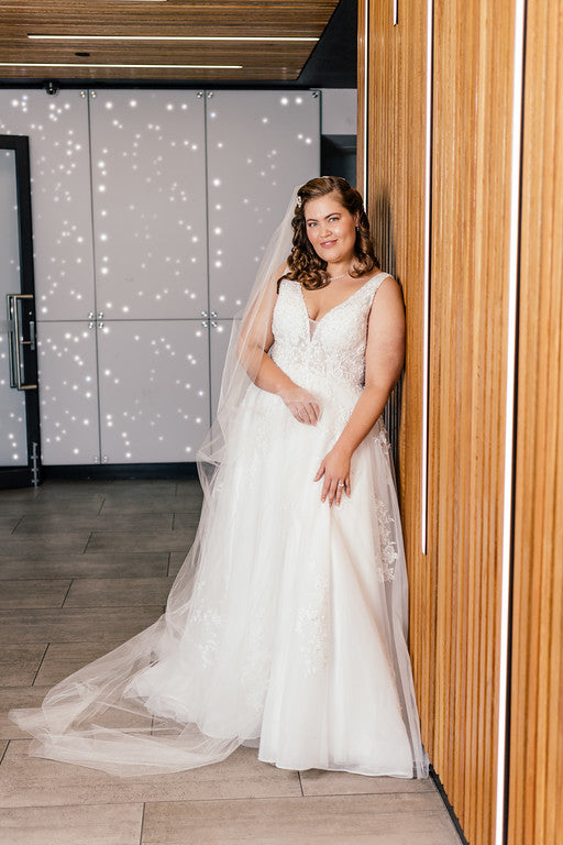 Size 16 A-Line Gown
